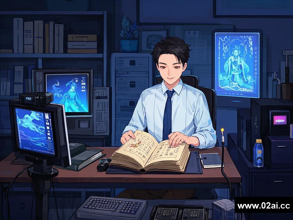 神秘古籍与科技守护