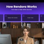RendoraAI：创新的3D视频创作平台，重塑视觉艺术
